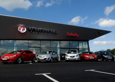 New Fiat and Vauxhall Car Showrooms, Sean Jordan Engineering